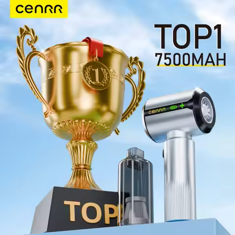 CENRR New Mini Car Vacuum Cleaner Wireless Vacuum Cleaner Powerful Suction Handheld Portable Vacuum 