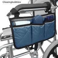 Glowingbubbles Electric Scooter Wheelchair Armrest Side Storage Bag Seat Armrest Storage Bag GBS