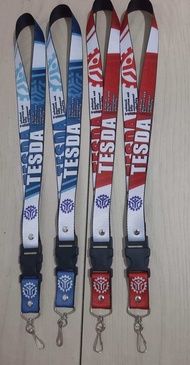 TESDA ID LACE LANYARD/2 DESIGN