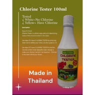 Chlorine Tester 100ml ( White= No Chlorine, Yellow= Have Chlorine)