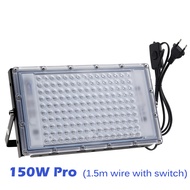 UV ดีเจไฟดิสโก้ DJ 100W 150วัตต์ Light 395nm 400nm ยูวี สปอร์ตไลท์ 220V ผลเรืองแสง ไฟปาร์ตี้เวที