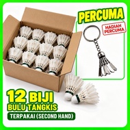 Grade D Used Badminton Shuttlecock