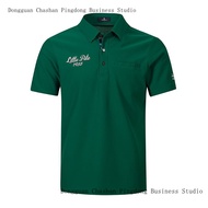 2023 Spot Munsingwear/munsingwear Golf Clothing Men Short-Sleeved Summer Sports Lapel Polo Shirt Men Can Customize