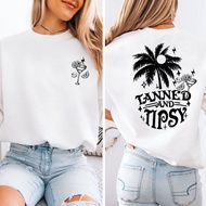 COD 2026 Source-Tanned Coconut Print Short Sleeve T-Shirt - Women's Summer Casual