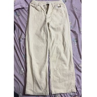 Beige jeans