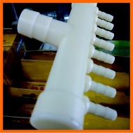 12-hole irrigation water divider. Unit of 5/ 8 inch to 7mm hose.