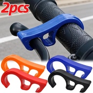 2Pcs Motorcycle Brake Handle Lock Hooks Durable ABS Bicycle Slope Parking Safety Lock Motorbike Acce