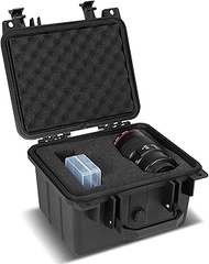DNA MOTORING ZTL-Y-0274 Waterproof Heavy Duty Carrying Case with 2 Layers Customize Foam, 9-1/2" L X