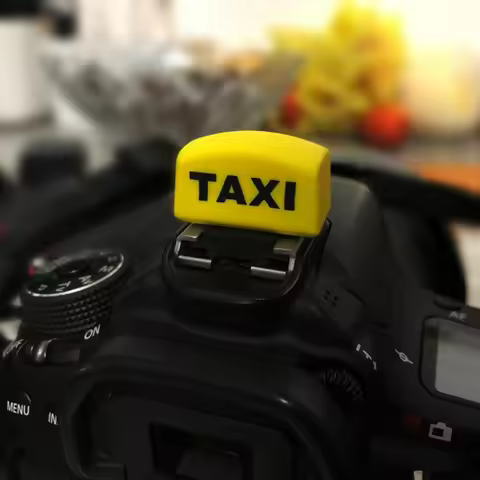 1PCS TAXI shaped camera Hot Shoe Cap Cover Protector for Canon Nikon/Fuji Pentax for Olympus dslr mi