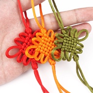 Small Chinese Knot Lanyard Hand-woven No. 5 6 Plates Chinese Knot Pendant Semi-finished Product Chin