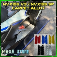 NVX155 V3 / NVX155 V3 SP / NVX155 V3 ABS CARPET CNC ALLOY NVX V3 FOOTREST PEDAL AEROX PELAPIK KAKI B