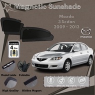 Mazda 3 Sedan 2009-2013 Epic Magnetic Sunshade [4 PCS]