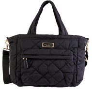 Marc Jacobs Quilted Nylon Diaper Baby Bag &amp; Changing Pad in Black M0011380