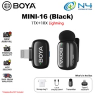 BOYA Mini 12/13/14/15/16/17 Microphone Wireless Lavalier Lapel Microphone for Iph@ne Ip@d Android Ty
