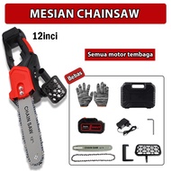 MAKITA 4/6/8/10/12 inci Chainsaw mini 12 Inch Chainsaw Chain Saw Cordless Gergaji Rantai Elektrik Mi