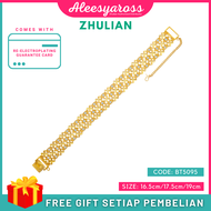 [BT5095] Rantai Tangan SILANG ZHULIAN Gold Plated Bracelet Jewellery Emas Saduran Barang Kemas