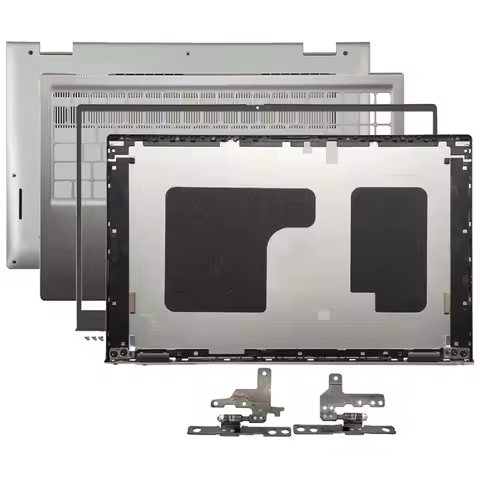 NEW Notebook Screen LCD Back Cover/Front Bezel/Hinges/Palmrest/Bottom Case For DELL Inspiron 15Pro 5