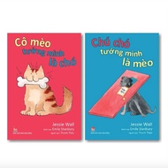 Book - The dog who thinks you're a cat + The cat thinks you're a dog - Set of 2 books