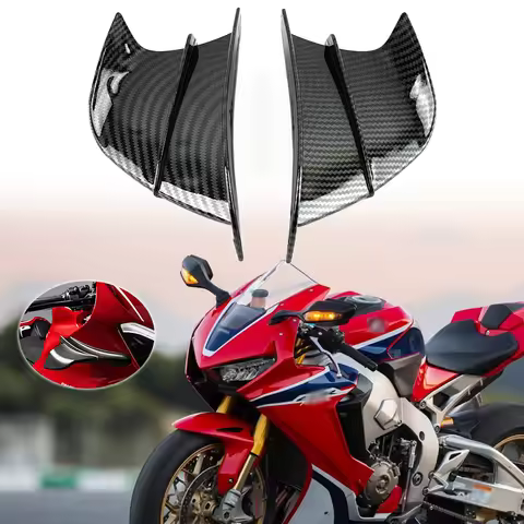 2PCS Motorcycle Winglet Aerodynamic Wing Kit Spoiler For Honda CB650R CB1000 CB1000R CBR1100 CBR600R