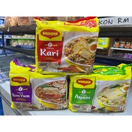 Maggi Kari, Maggi Tomyam, Maggi Ayam (1Pack x 5)