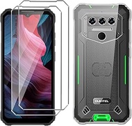 Case for Oukitel WP23 Plus (6.52 Inches) Transparent Mobile Phone Case + 2 Tempered Glass Screen Pro