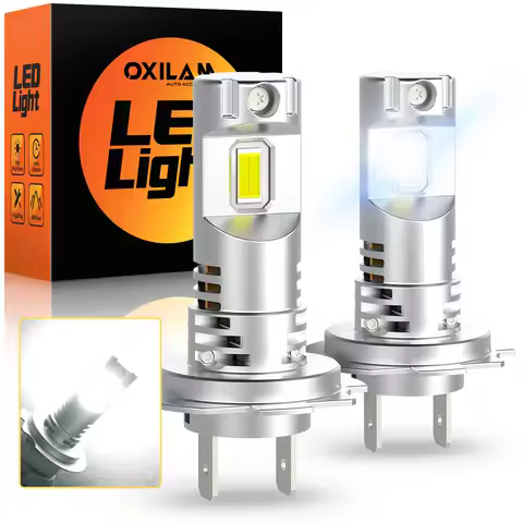 2Pcs H7 LED Can bus Car Headlight Bulb 12V 55W Powerful Auto lamp For Hyundai i30 Tucson Elantra San