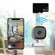 4K Mini Security กล้องสี WiFi Night Vision Monitor IP65 กันน้ํา Motion Detect การเฝ้าระวัง 2 ทิศทางใ