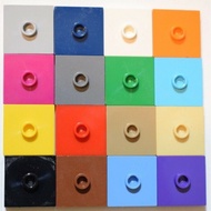 【Ready Stock】GENUINE LEGO Parts 87580 - Plate, Modified 2x2 with Groove and 1 Stud in Center  (Vario