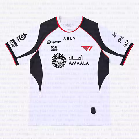 VCT 2026 Valorant Uniform New T1 Esports Club Team Jersey League Of Legends Tees Faker Keria Peyz Fa