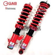 GAB HE Serviceable Proton Wira / Satria / Waja / Persona / Gen2 Adjustable Suspension / Coilover