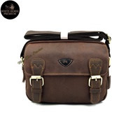 Rush Rider Full Cow Leather Sling Bag Men Shoulder Bag Cross Body Messenger Leather Bag Beg Silang K