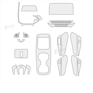Tpu Transparent Film for Volkswagen VW ID 3 ID3 Car Protective Interior Sticker Center Console Gear 