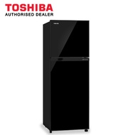 (Bulky) Toshiba 250L 2 Door Top Mount Fridge GR-B31SU(UK)