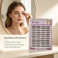DOROLAB Glue-Free Lash Extension Kit, Wonderland Series, Brave Lion Style, C Curl False Lashes, 11-1