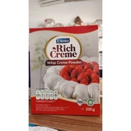 RICH Creme WHIP Creme POWDER 200GR