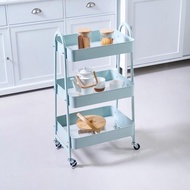 HIJAU Informa 3-Tier Kitchen Trolley Rack Walter II - Light Green