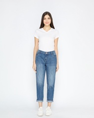 C2 Trisca Medium Blue Boyfriend Jeans