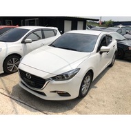 【FB搜尋桃園阿承】馬自達 超人氣MAZDA3跑4萬 2018年 2.0 白色 二手車 中古車