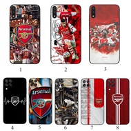 Samsung A05 s A15 A25 A24 A35 A53 A55 M15 M55 S23 FE S24 FE U3 Arsenal Football Club8 Soft black pho