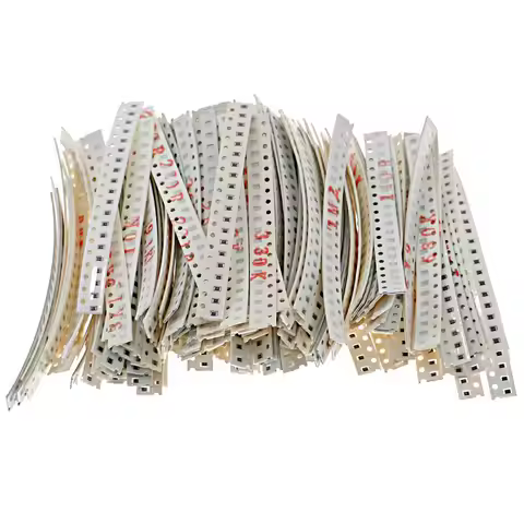 3400Pcs 170Value 0.125W ±5% 0805 0R~10MR Chip Fixed SMD Resistor Assorted Kit pack
