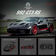 RS TIME MICRO 1: Porsche 992 GT3 RS64 - Black
