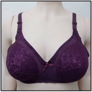 H&H (B008) Women Plus Size 36-54 Full Cup Bra Wireless Cup C Baju Dalam Wanita Tanpa Wayar
