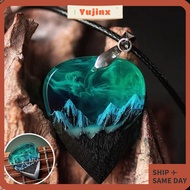 YUJINX Guitar Pick Necklace, Presents Resin Resin Guitar Pick, Heart Necklace Retro Handmade Heart M