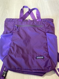 Patagonia hole tote bag 紫色 Purple