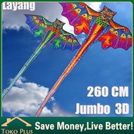 Layang Layang Naga Besar 3D Layangan Elang Naga Jumbo 3D ekor pnjng