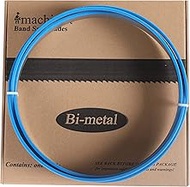 Imachinist S121121610 Bi-Metal Bandsaw Blades 121-1/2"" x 1"" x 6/10 TPI for Cutting Non Ferrous Met