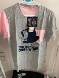 全新 Uniqlo x 海賊王 航海王 聯名系列 灰色喬巴上衣 xxs號