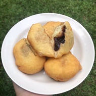 Pau Goreng Frozen (inti kacang merah) 10pcs/Pkt (Aini Frozen Food)