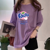 [AMYGO] 2024 M-5XL Loose Tshirt Woman Plus Size Baju T shirt Perempuan T-shirt Women Lengan Pendek Wanita Clothes Tshirt Woman Tops Girls Student Korean Style Ladies Kurung Moden 宽松T恤女裝上衣女生短袖衣服