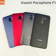 Original For Xiaomi POCOPHONE F1 Back Battery Cover Rear Door Housing Panel Case Replace For Mi Poco